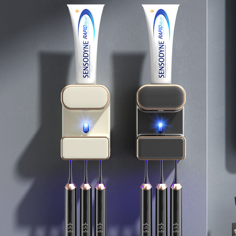 Exprimidor Automático de Pasta de Dientes con Esterilización UV Profunda