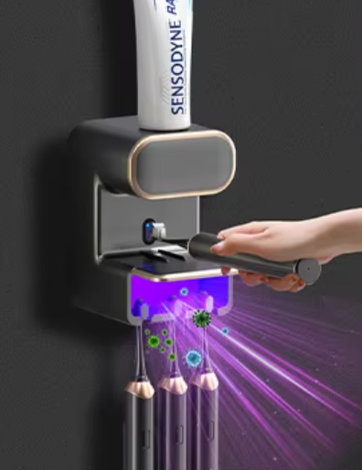 Exprimidor Automático de Pasta de Dientes con Esterilización UV Profunda