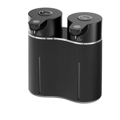 Dispensador automático 2 en 1 para espuma y jabón líquido